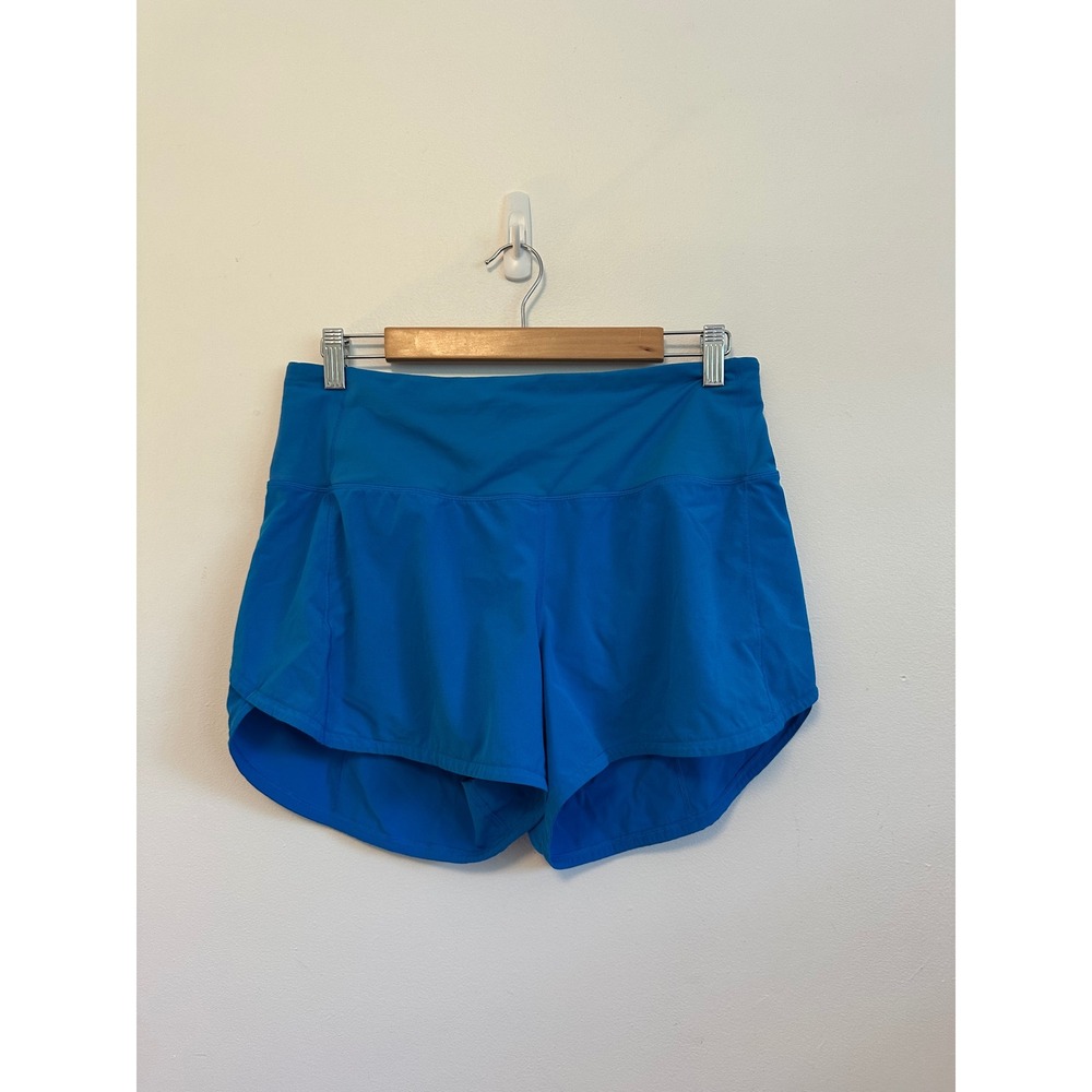 Lululemon Speed Up High-Rise Lined Short in Blue | Size 8